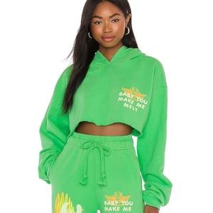 BNWT Boys Lie Toxic Love Hoodie Cropped